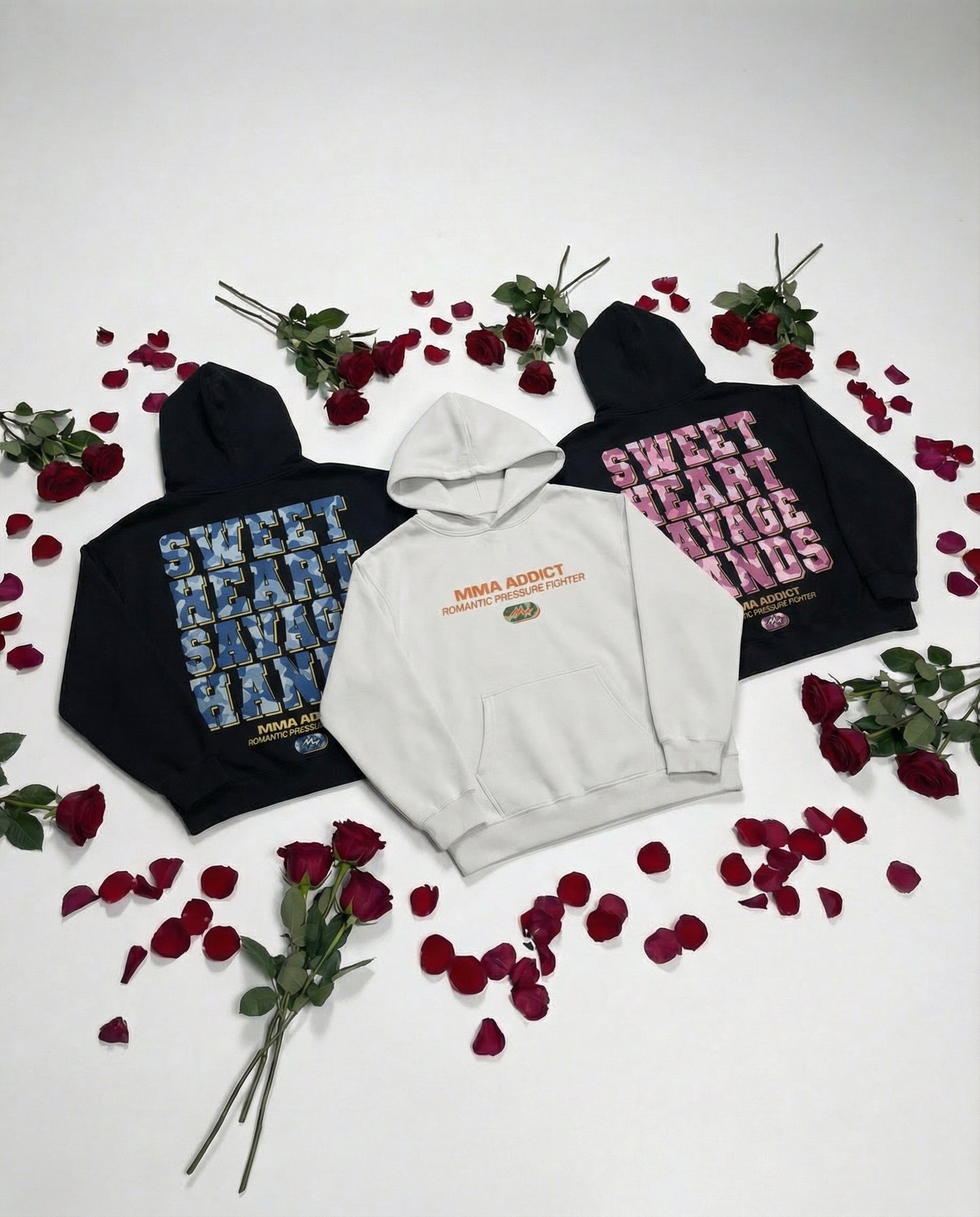 Green Camo V-DAY Hoodie