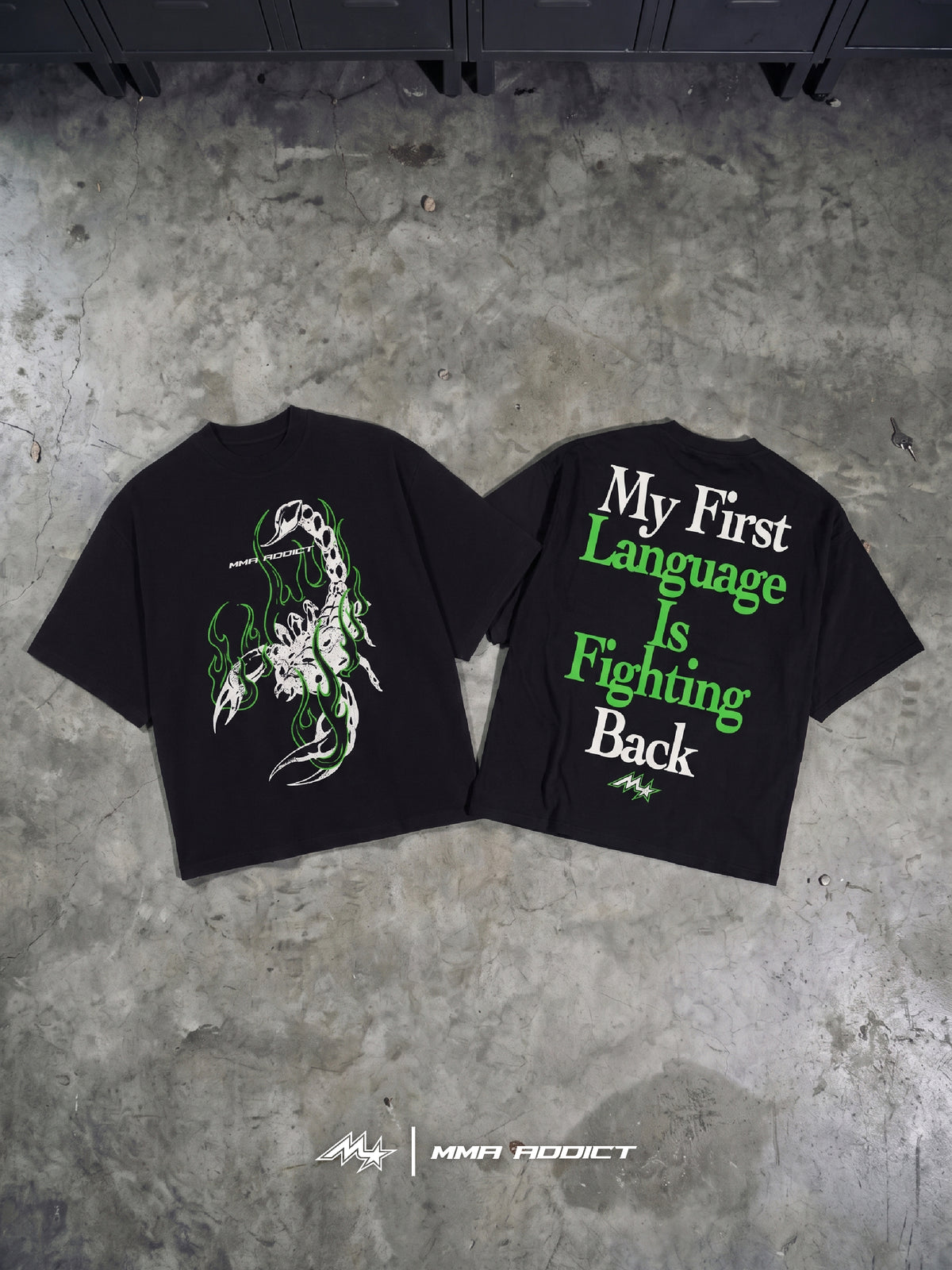 SCORPIO BLK TEE