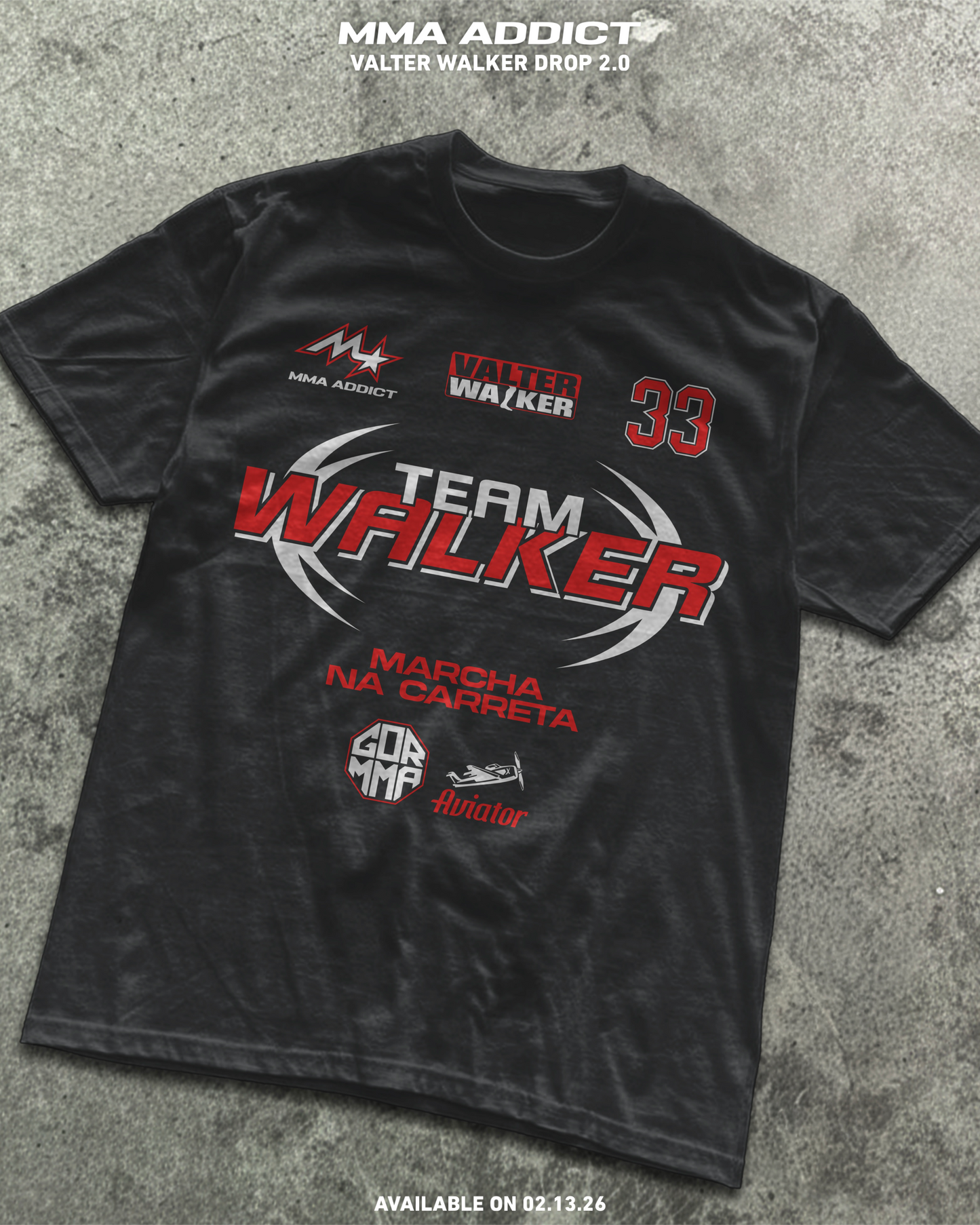 Team Walker 33 Tee