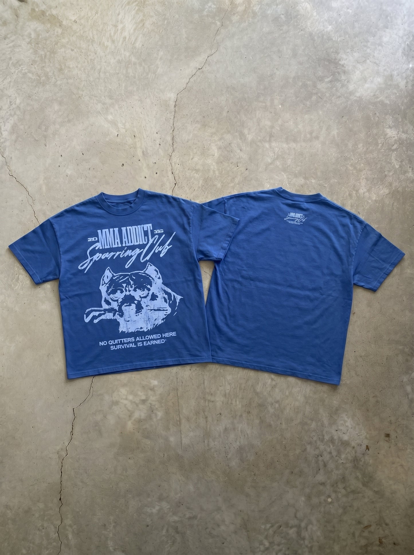 SPAR TEE - BLU
