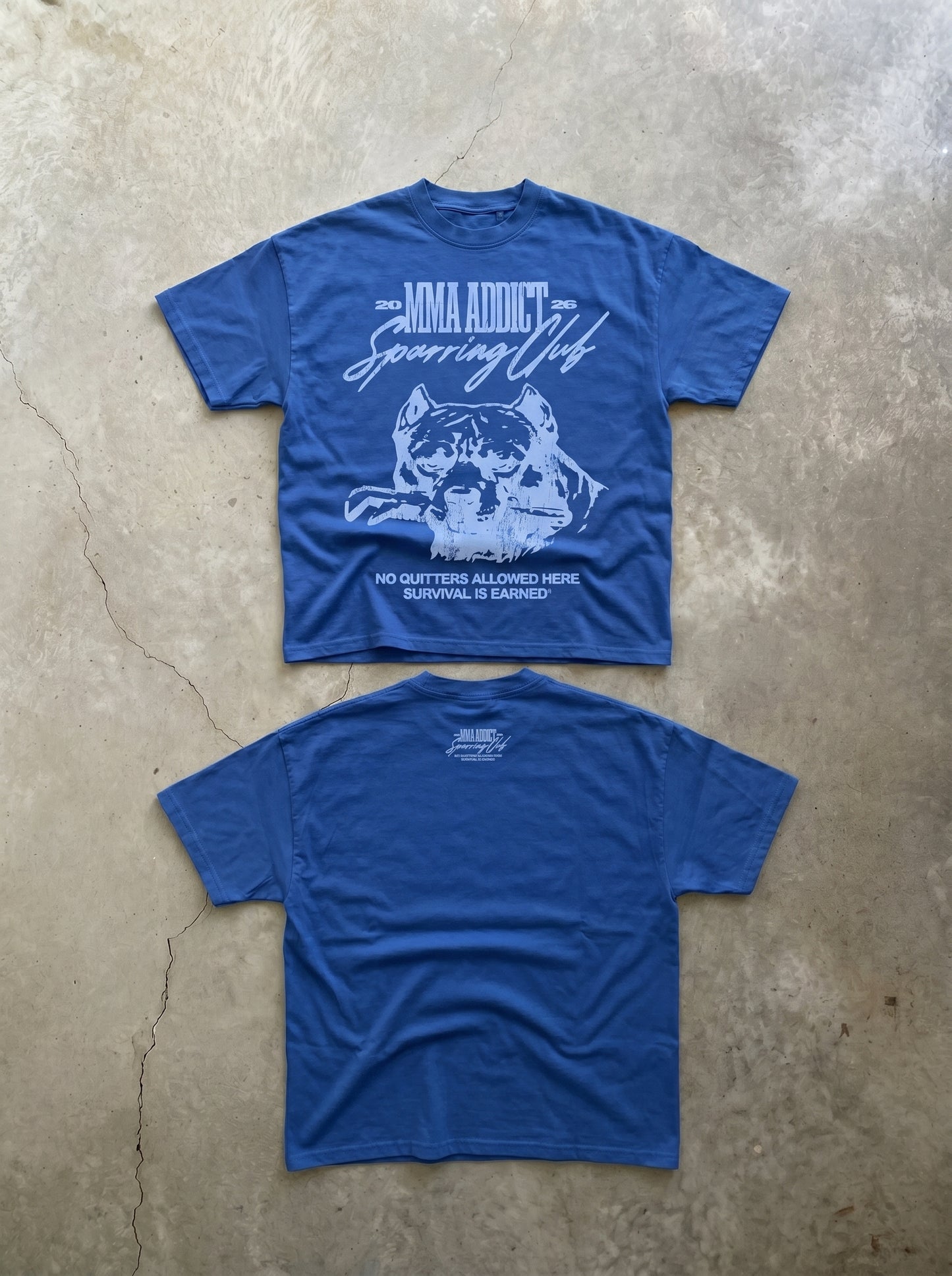 SPAR TEE - BLU