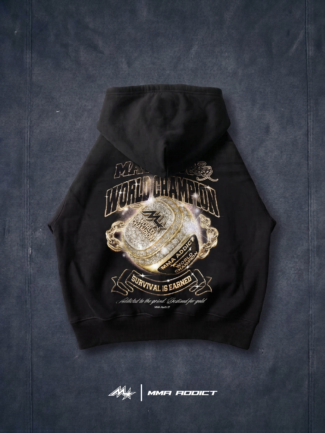 WC BLK HOOD