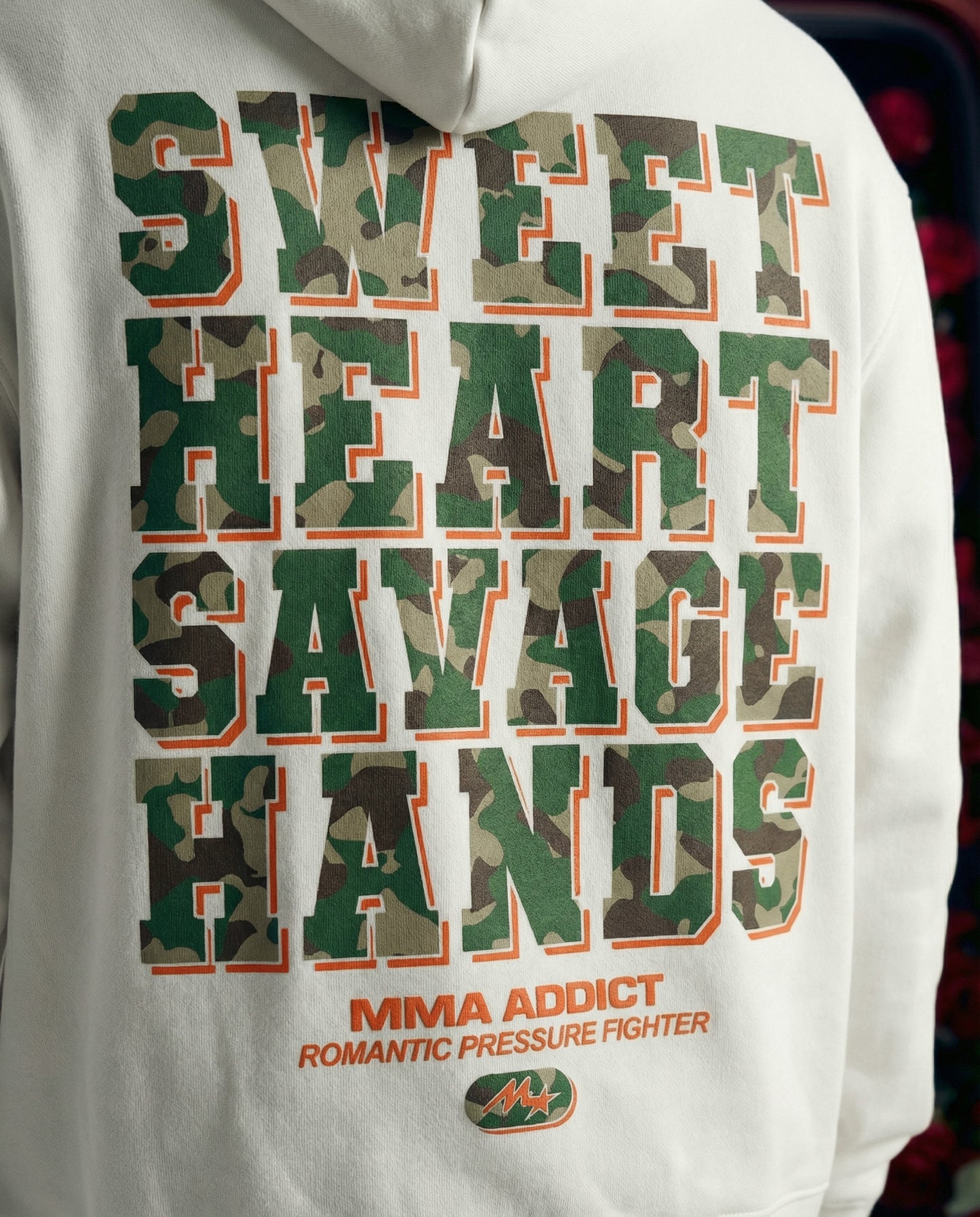 Green Camo V-DAY Hoodie