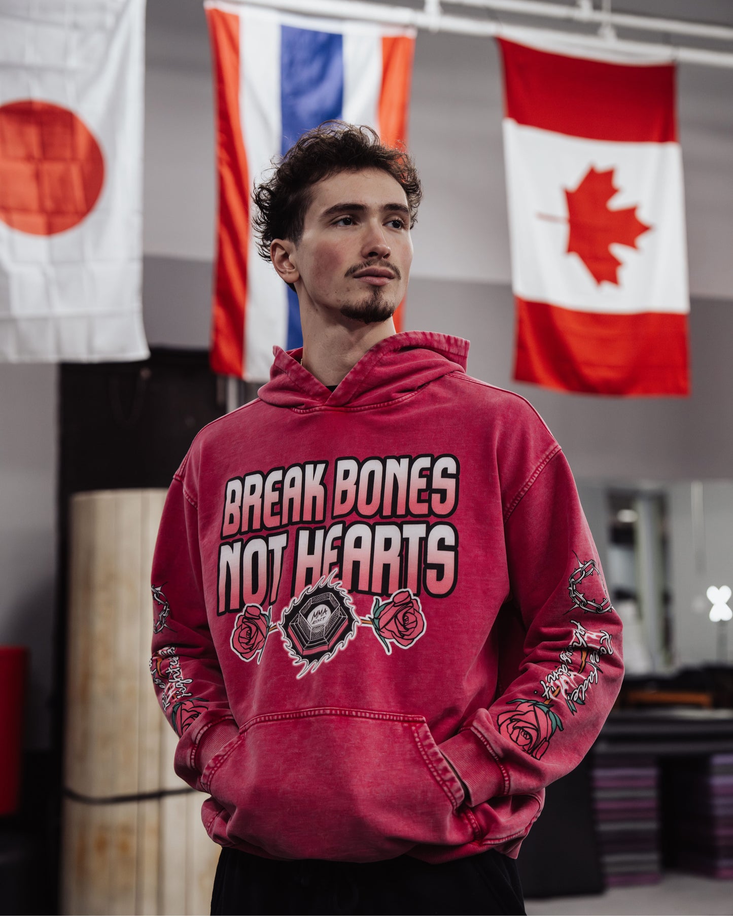 BREAK BONES NOT HEARTS Hoodie