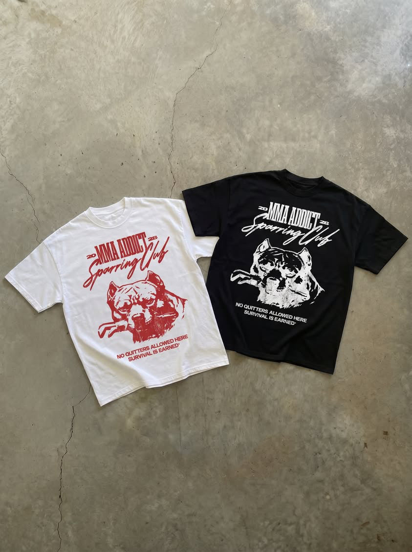 SPAR TEE - BLK