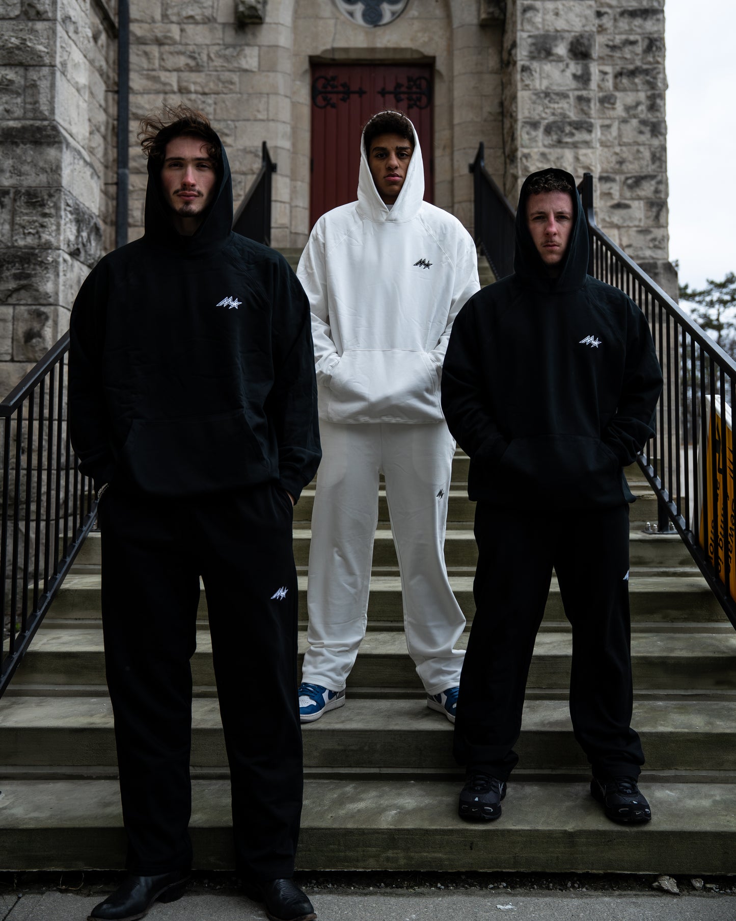 MMA Addict Black Relaxed Pants