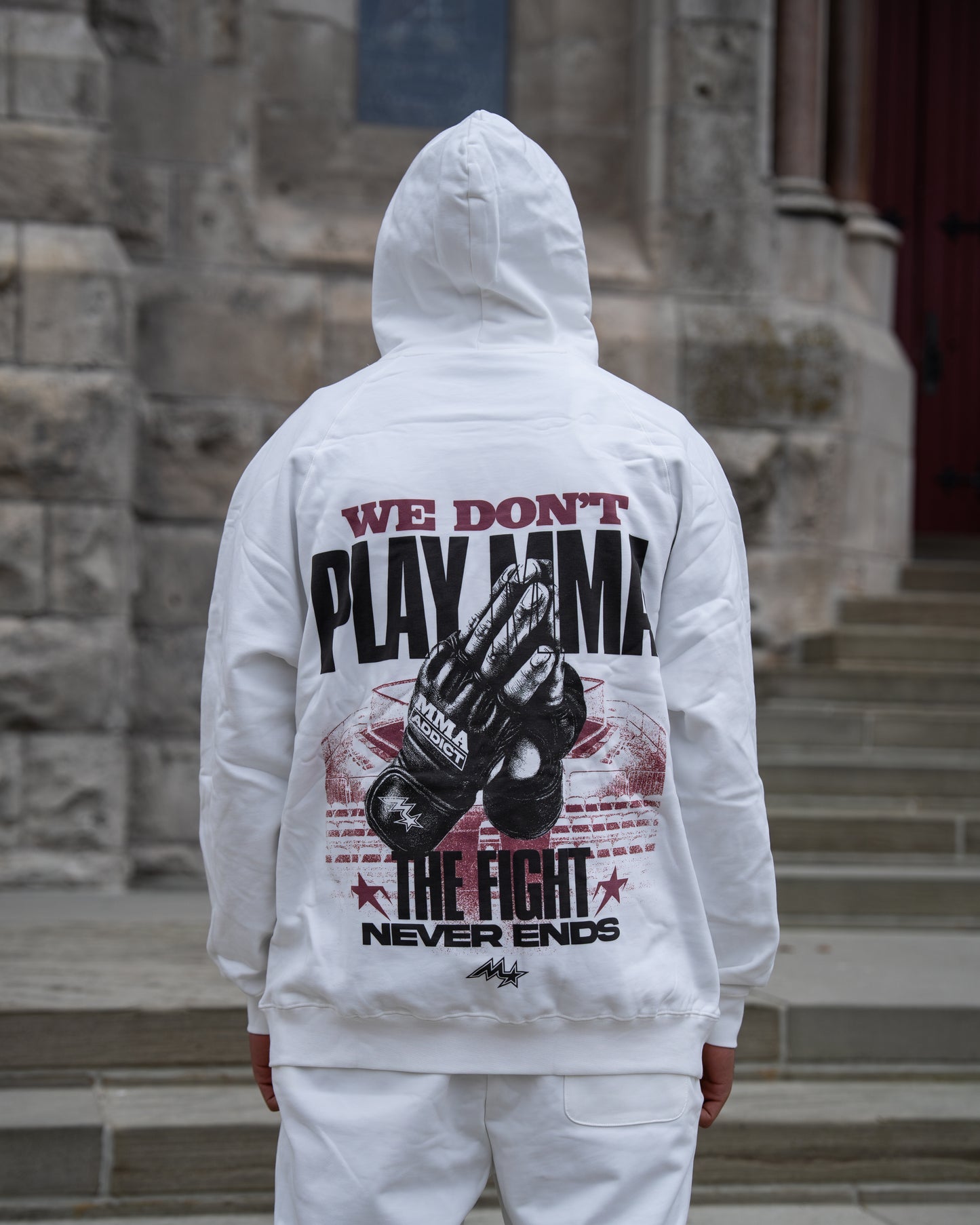 WDPM White Hoodie