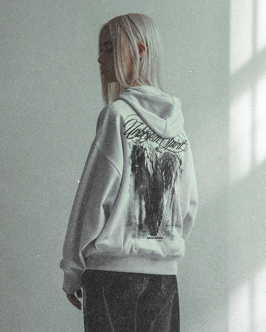 UNBRKN HOOD-WHT