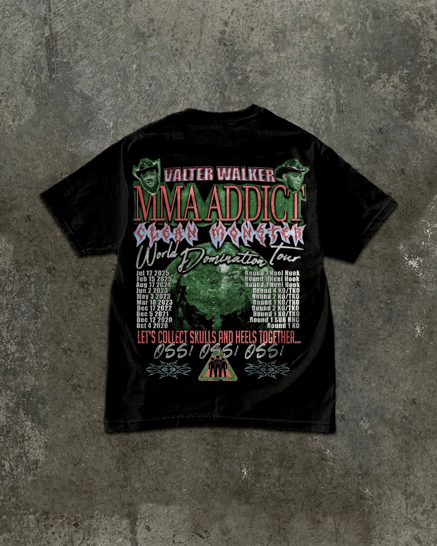 Walker's World Domination Tour T-Shirt