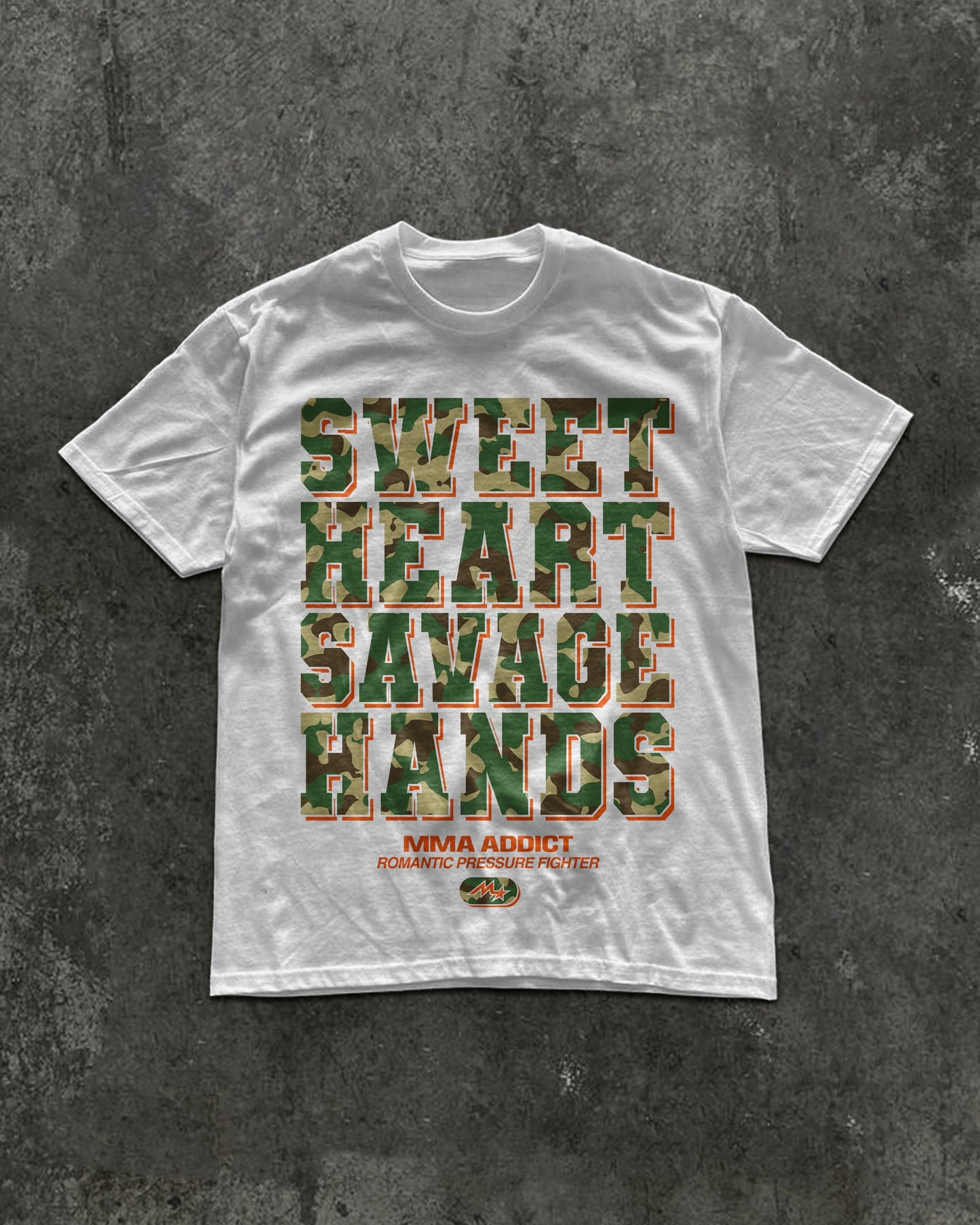 Green Camo V-DAY Tee